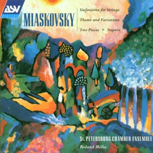 Miaskovsky: Sinfonietta for Strings / Theme and Variations / Two Pieces / Napeve - 7370