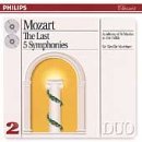 Mozart: Last Five Symphonies By Wolfgang Amadeus Mozart (Composer) (1993-05-10) - 8811