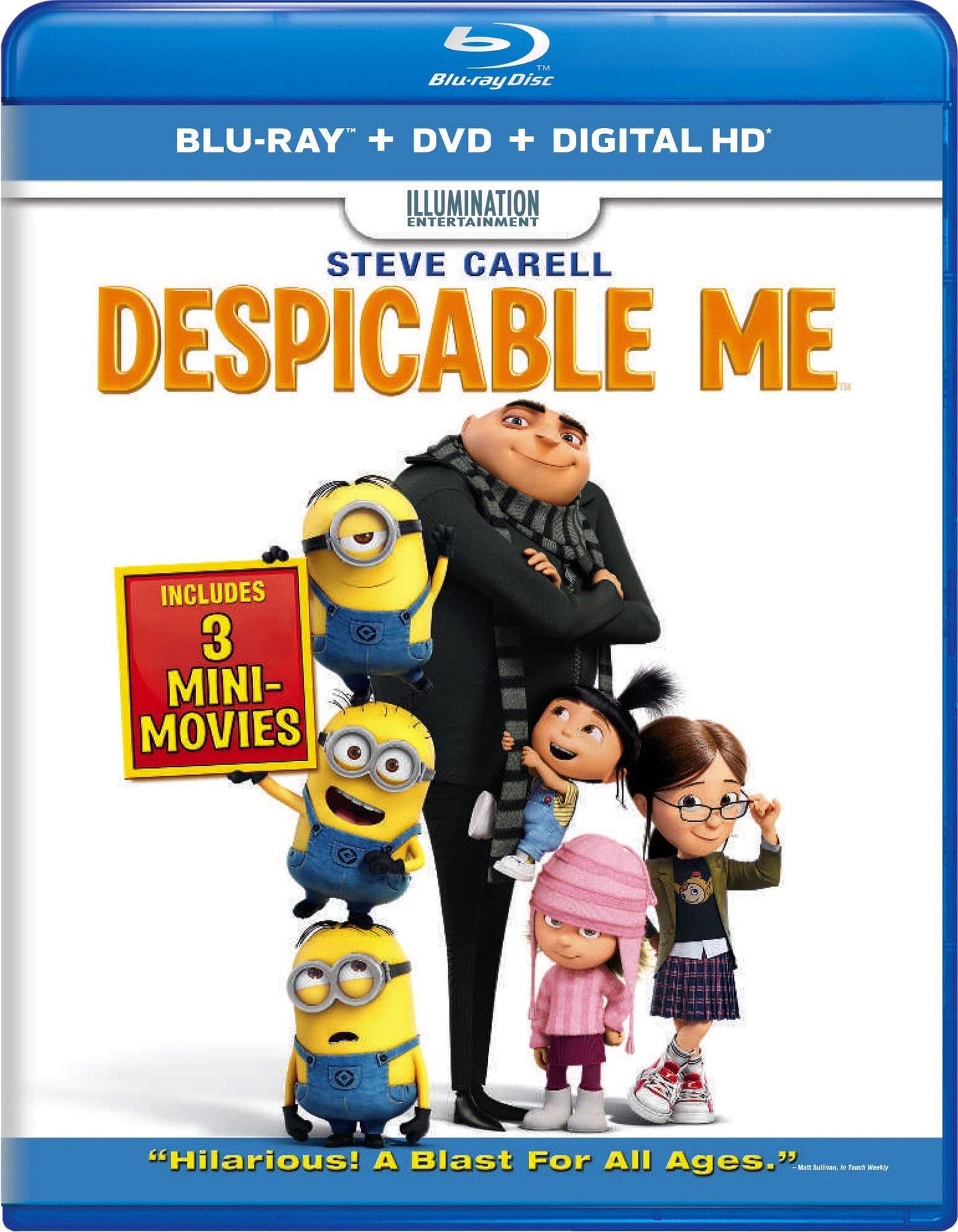 Despicable Me (Blu-ray + DVD + Digital) - 894