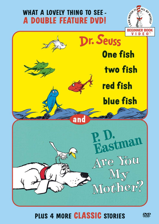 Dr. Seuss: One Fish Two Fish Red Fish Blue Fish / Are You My Mother? [DVD] - 6661