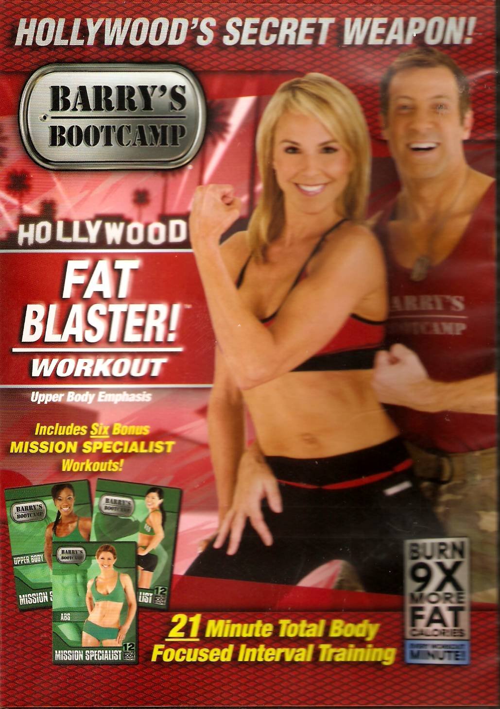 Barry's Bootcamp Hollywood Fatblaster! Workout - Upper Body Emphasis - 7982