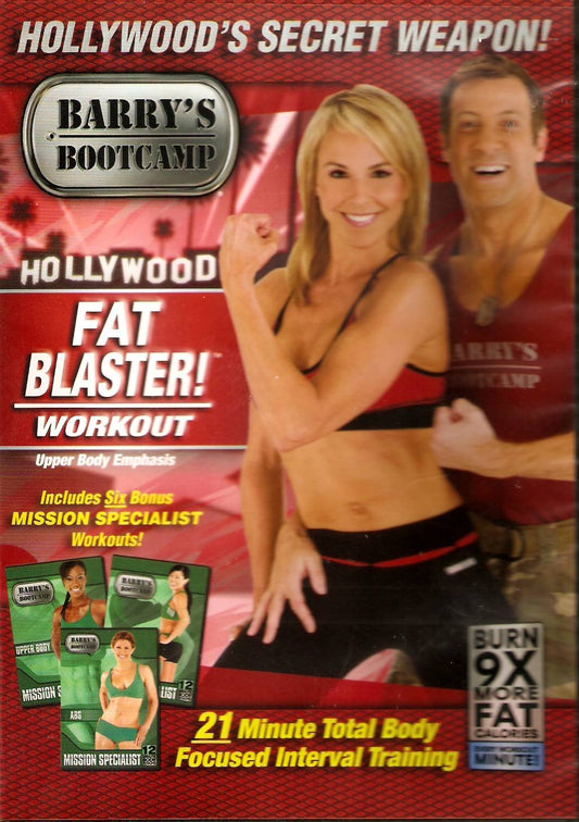 Barry's Bootcamp Hollywood Fatblaster! Workout - Upper Body Emphasis - 7982