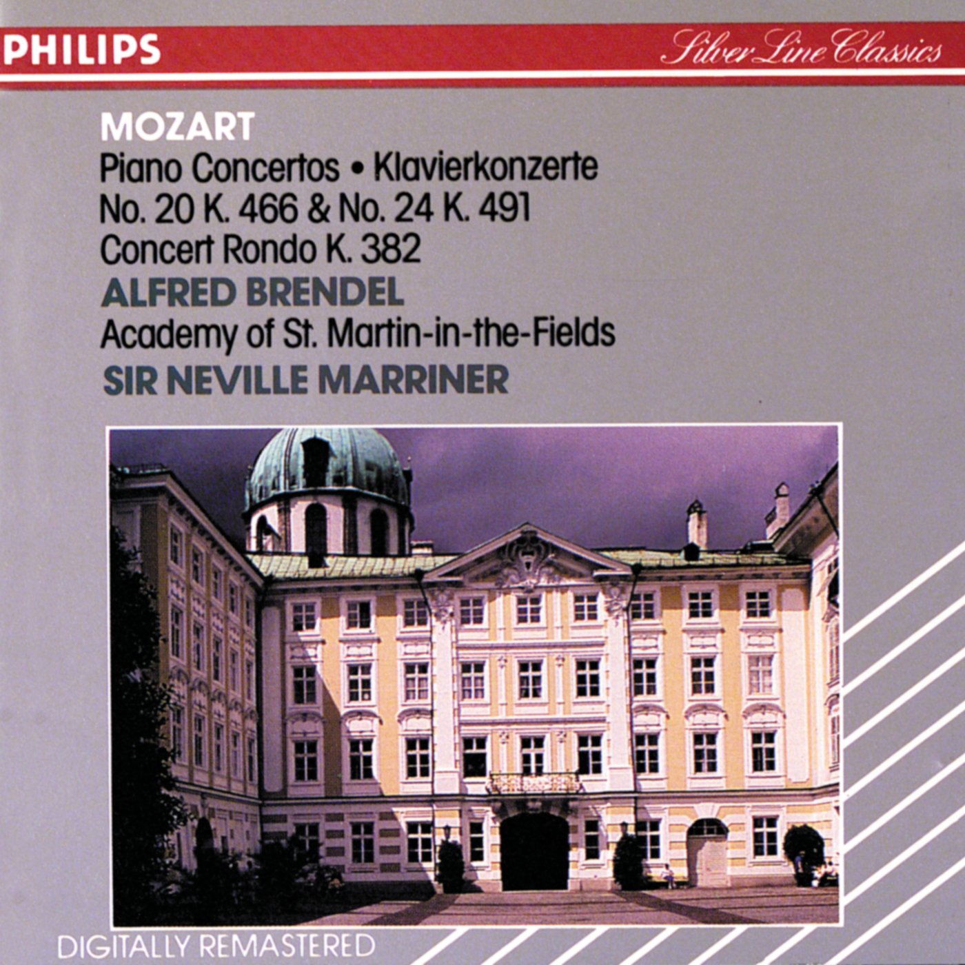 Mozart: Piano Concertos No. 20 K. 466 & No. 24 K. 491; Concert Rondo K. 382 - 7353