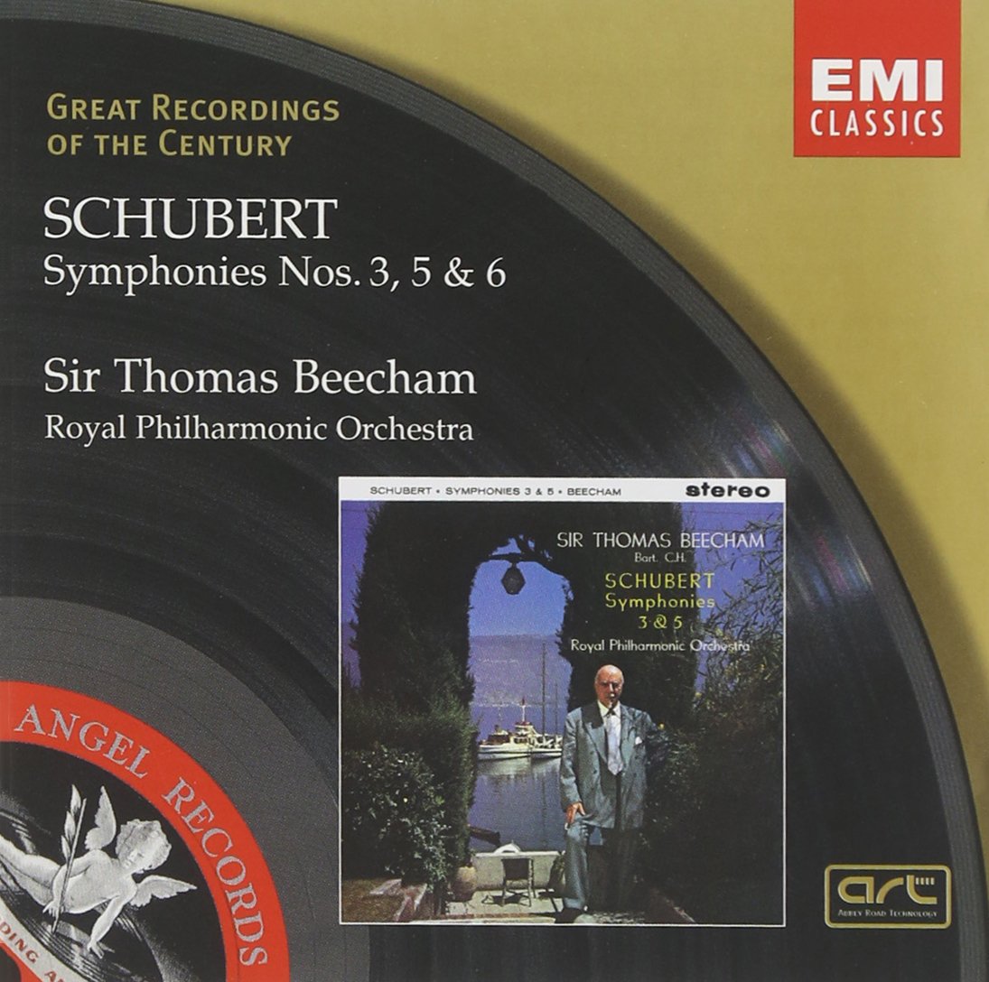 Schubert: Symphonies Nos. 3, 5, & 6 (Great Recordings Of The Century) - 5883