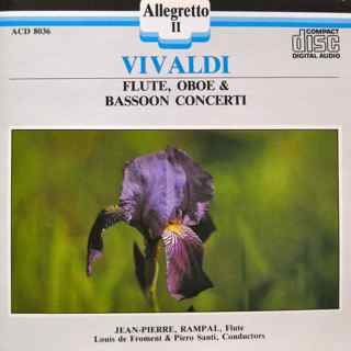 Vivaldi Flute, Oboe & Bassoon Concerti - 8315