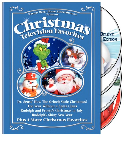 Christmas Television Favorites (Dr. Seuss' How the Grinch Stole Christmas! / The Year Without a Santa Claus / Rudolph and Frosty's Christmas in July / Rudolph's Shiny New Year / and More) [DVD] - 2208
