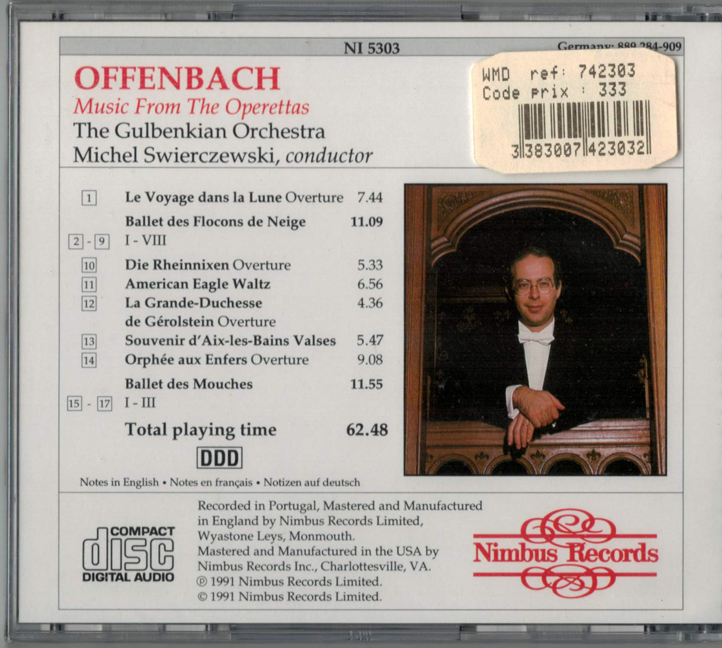 Offenbach: Music from the Operettas - 476