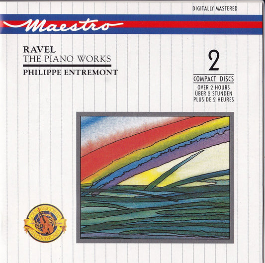 Maurice Ravel: The complete Piano Works / Das Klavierwerk (CBS Masterworks 1974/1989) Maestro [IMPORT] [Doppel-CD] - 4413