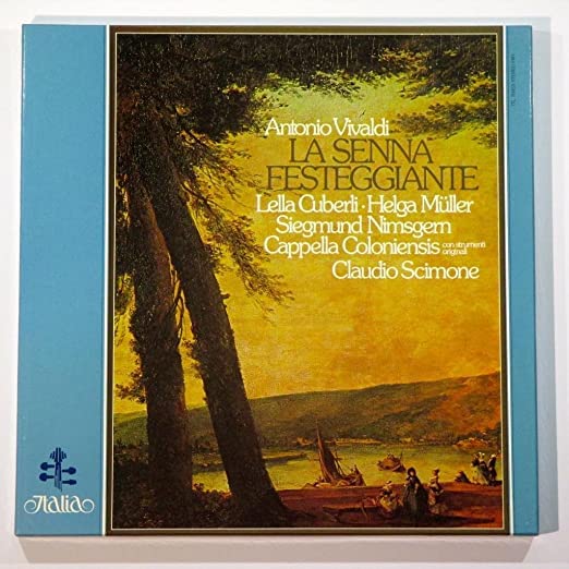Vivaldi - La senna festeggiante / Cuberli · Müller-Molinari · Nimsgern · Cappella Coloniensis · Scimone - 1756