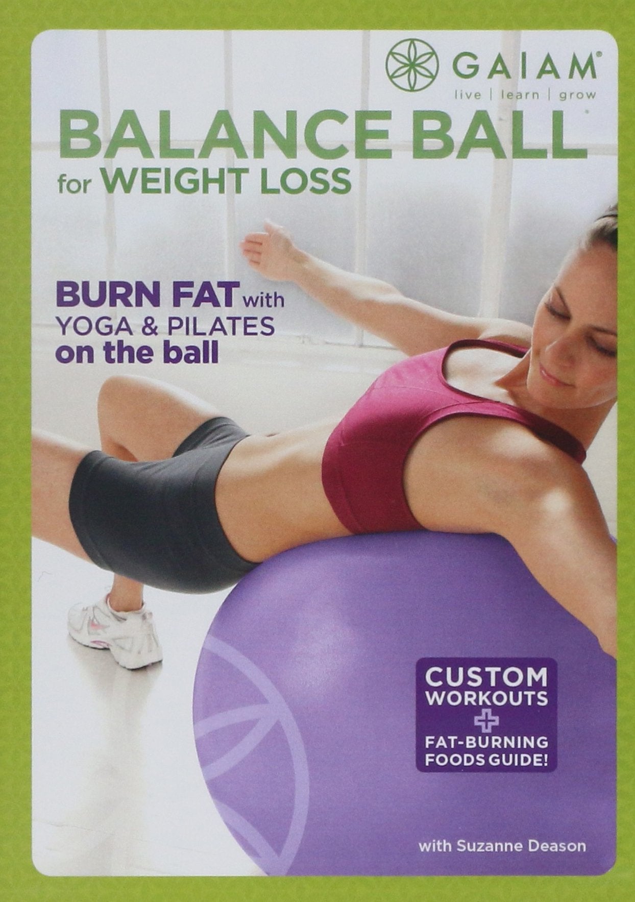 Gaiam - Fitness Balance Ball For Weight Loss - 7247