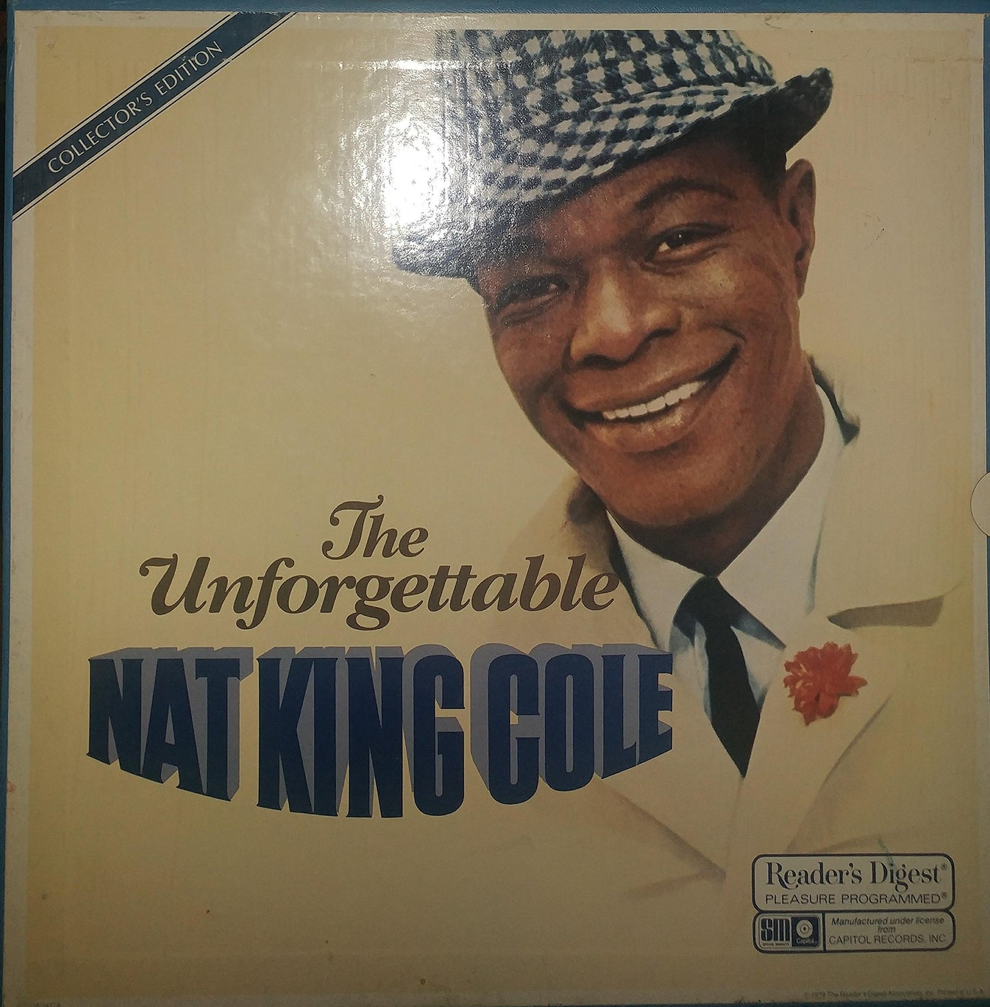 The Unforgettable Nat King Cole Readers Digest 8 Record Collectors Edition - 1737