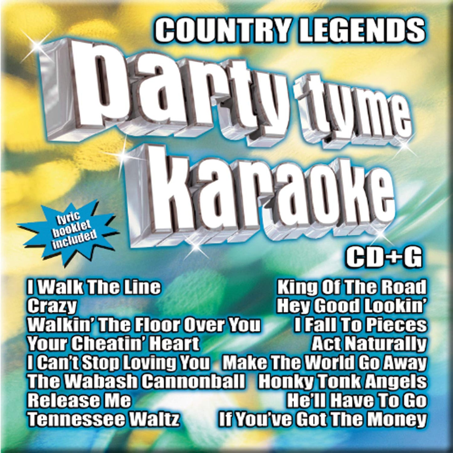 Party Tyme Karaoke - Country Legends 1 (16-song CD+G) - 3864
