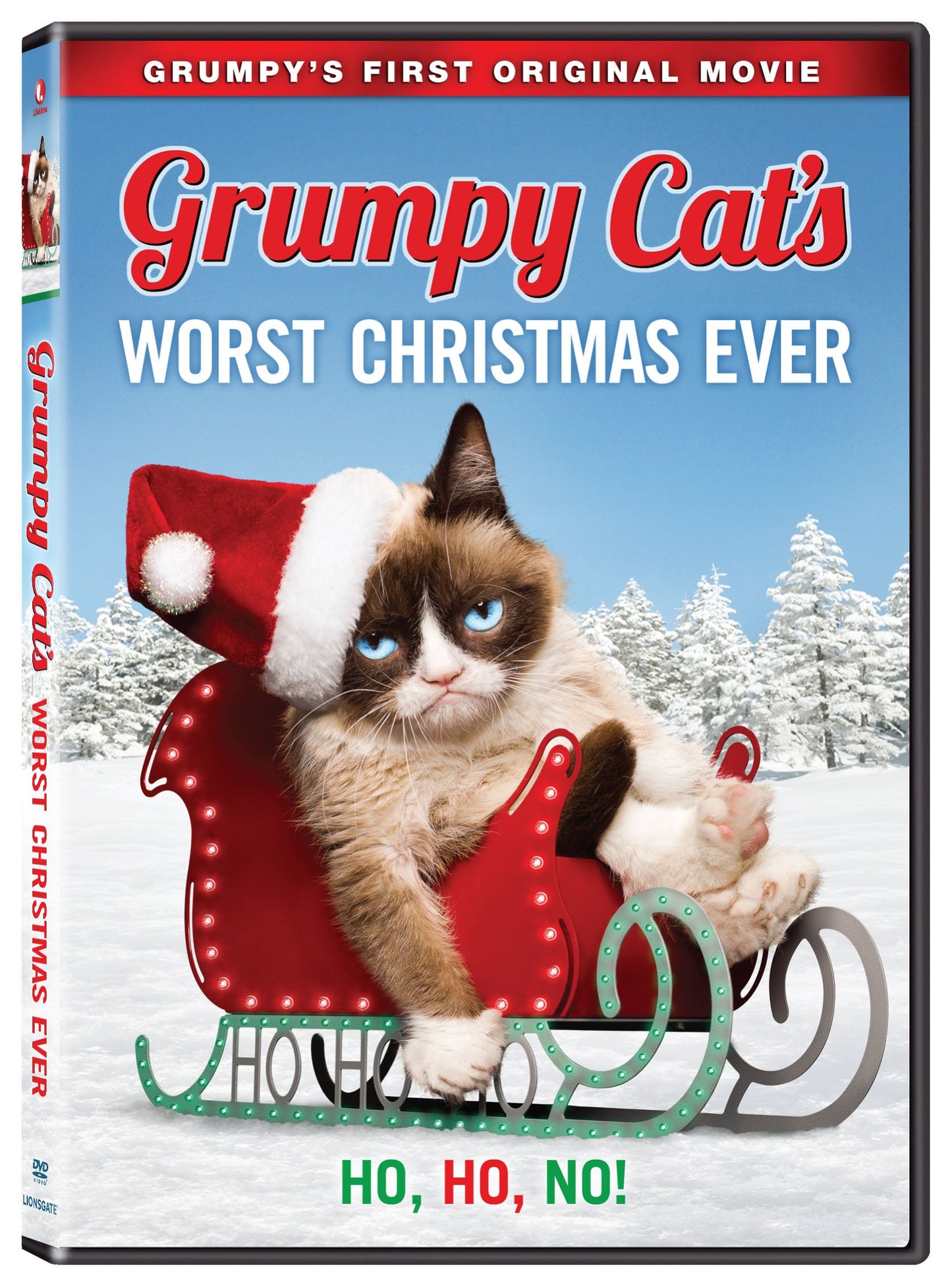 Grumpy Cat's Worst Christmas Ever - 9861