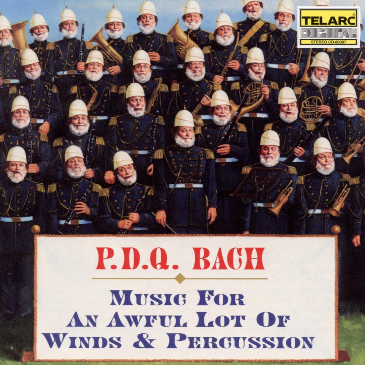 P.D.Q. Bach: Music for an Awful Lot of Winds & Percussion - 3686