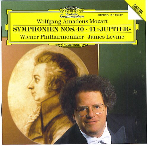 Mozart: Symphonien Nos. 40 & 41 "Jupiter" Wiener Philharmoniker - James Levine - 3782