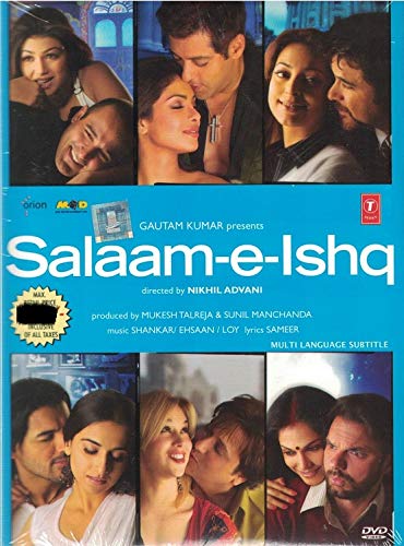 Salaam-e-Ishq (Brand New Single Disc Dvd, Hindi Language, With English Subtitles, Released By T-Series) - 7096