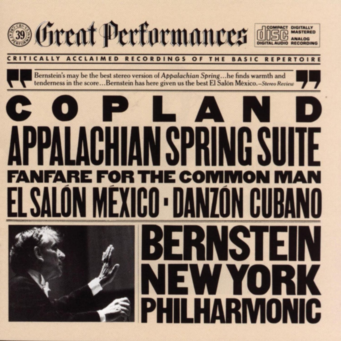 Bernstein Conducts Copland - 9131