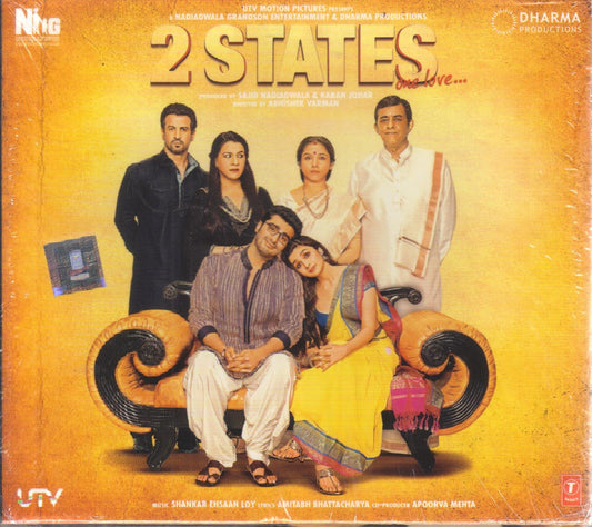 2 States Hindi CD (Bollywood/2014/Music/Cinema) (2 states one love songs CD) - 2275