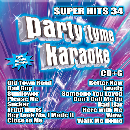 Super Hits 34 [16-song CD+G] - 1745