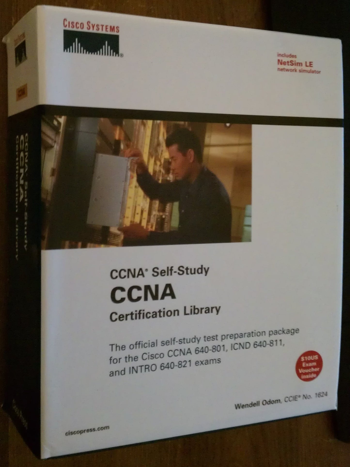 Ccna Certification Library: Ccna Self-Study, Cisco 640-801, Icnd 640-811, and Intro 640-821 Exams - 5383