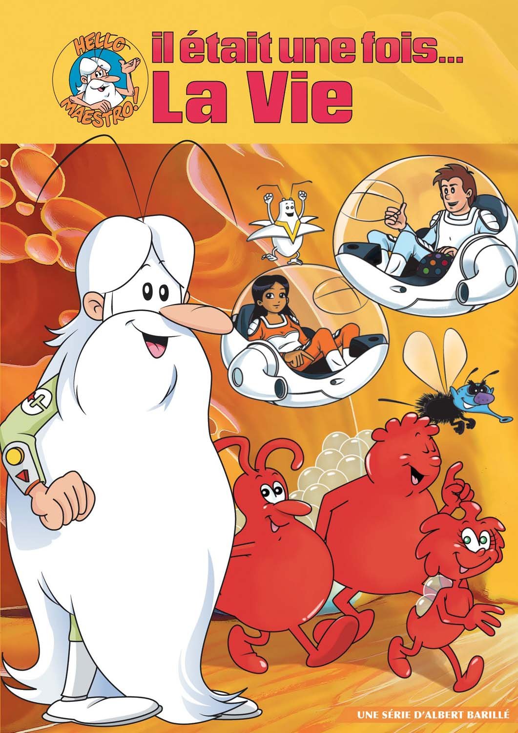Once Upon a Time... Life - 4-DVD Box Set (1989) ( Il était une fois... la vie ) [ NON-USA FORMAT, PAL, Reg.2 Import - France ] - 1343