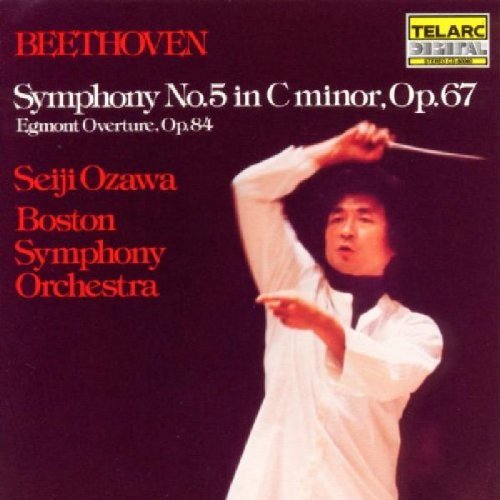Beethoven: Symphony No. 5; Egmont Overture by Seiji Ozawa (1990-01-01) - 8426