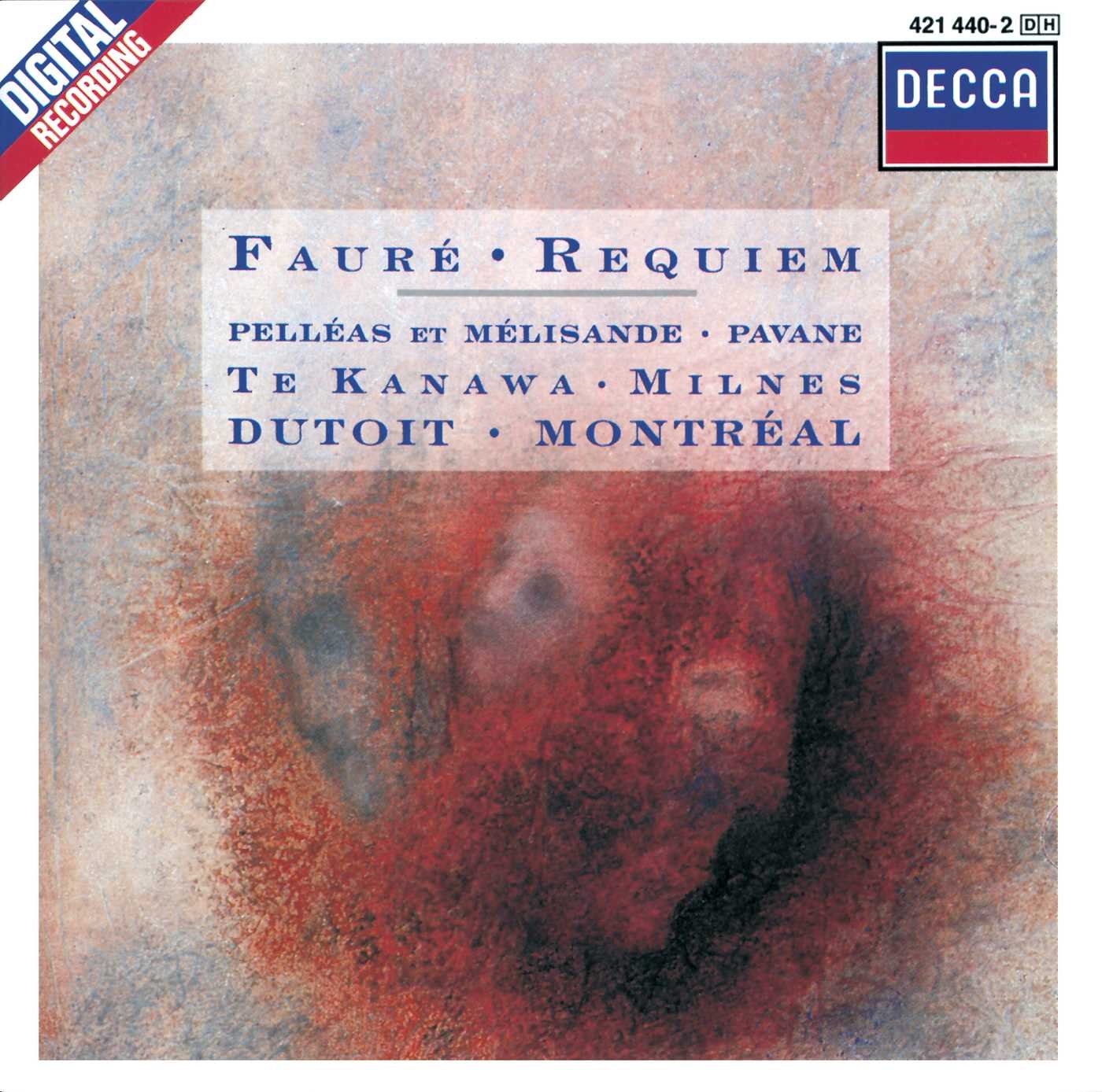Faure: Requiem/Pelleas Et Melisande/Pavane - 8761