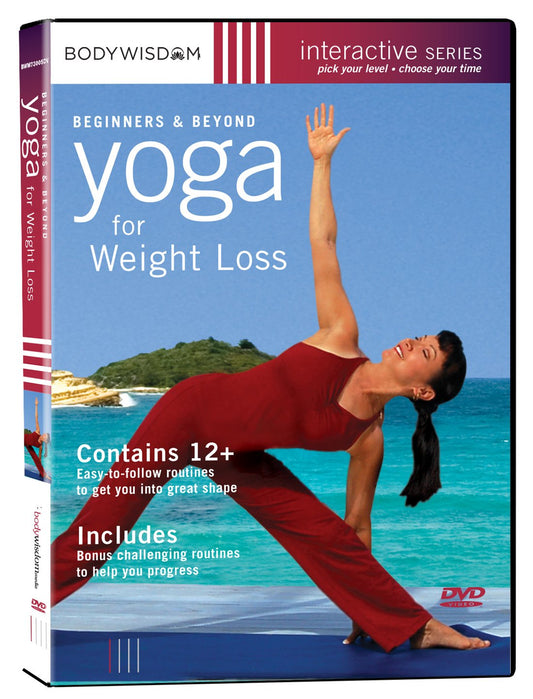Yoga for Weight Loss DVD - Beginners and Beyond. Great Beginners Yoga Video Workouts to Lose Weight, Increase Strength & Flexibility, Reduce Stress. - 8676