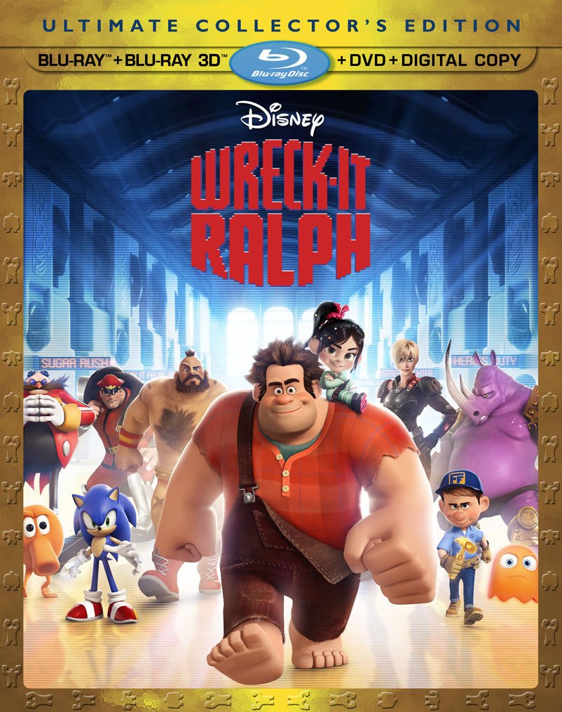 Wreck-It Ralph (Blu-ray 3D/Blu-ray/DVD + Digital Copy) - 2448