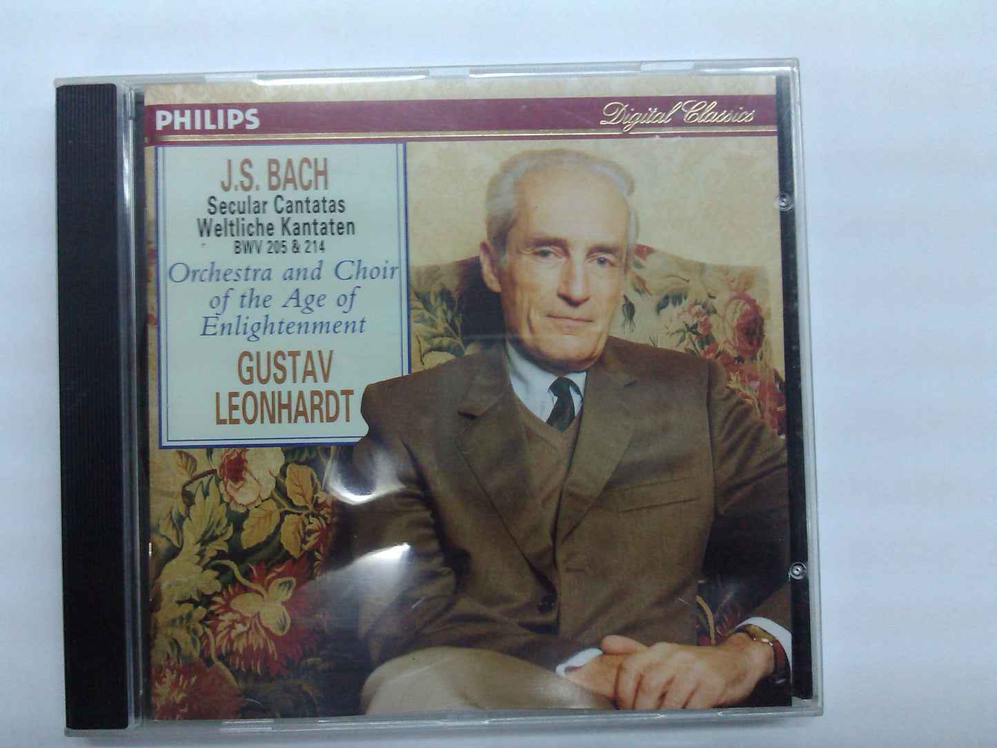 Bach: Secular Cantatas BWV 205 & 214 /Thomas * van der Sluis * Jacobs * Pregardien * OAE * Leonhardt - 7007