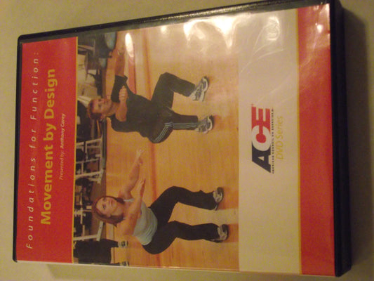 Anthony Carey MA, CSCS -- Foundations For Function -- Movement By Design -- 3 DVD Set -- over 8 Hours - 7031