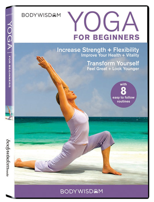 Yoga for Beginners DVD: 8 Yoga Video Routines for Beginners. Includes Gentle Yoga Workouts to Increase Strength & Flexibility - 2008