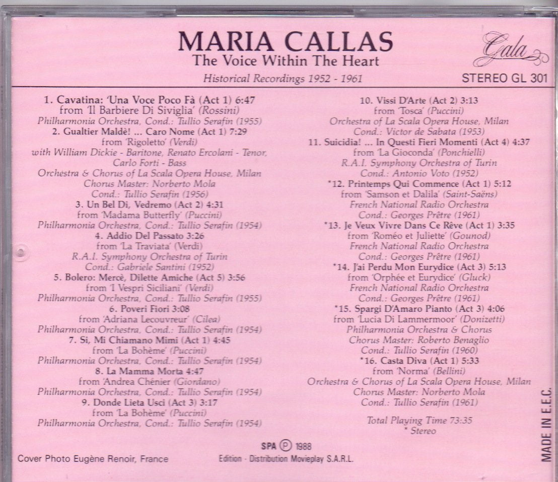 Voice Within the Heart - 7679