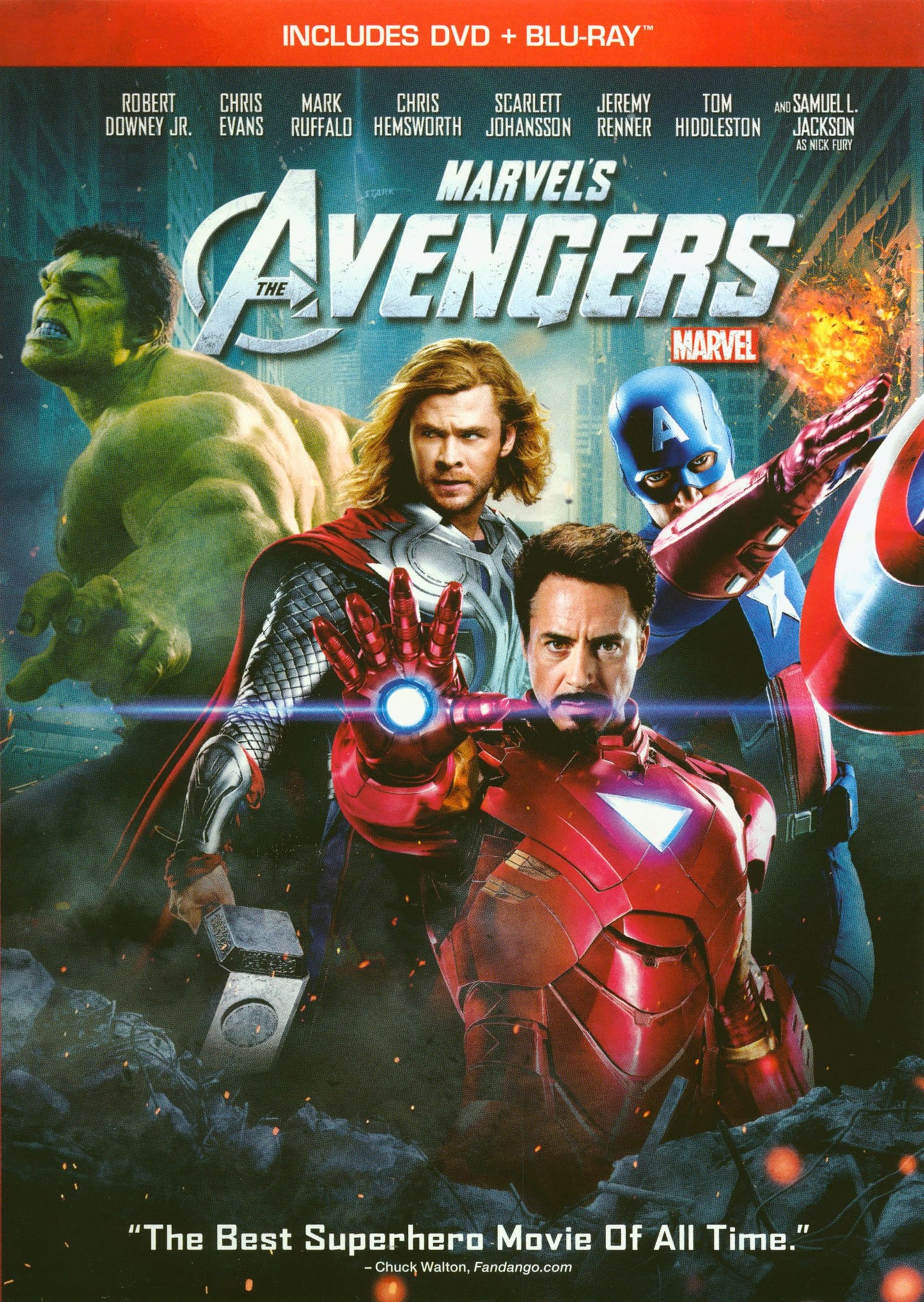 Marvel's The Avengers (Two-Disc Blu-ray/DVD Combo in DVD Packaging) - 6266