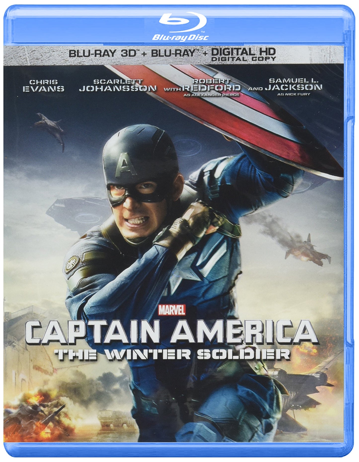 Captain America: The Winter Soldier (2-Disc Blu-ray 3D + Blu-ray + Digital HD) [3D Blu-ray] - 5446