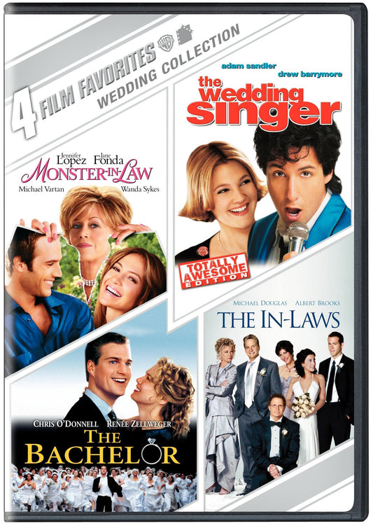 4 Film Favorites: Weddings (The Bachelor, The In-Laws, Monster-in-Law, The Wedding Singer: Special Edition) - 7223