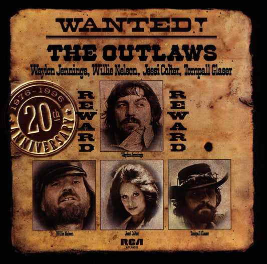 Wanted The Outlaws (1976-1996 20th Anniversary) - 8810