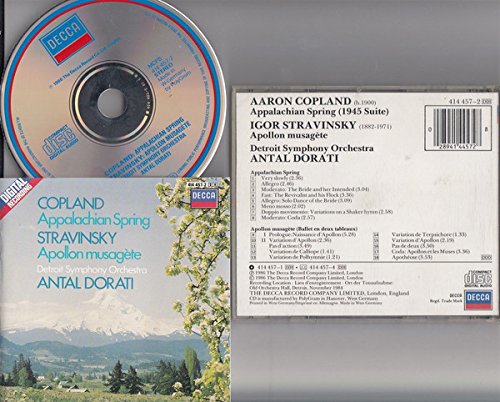 Copland: Appalachian Spring / Stravinsky: Apollon musagete - 2332