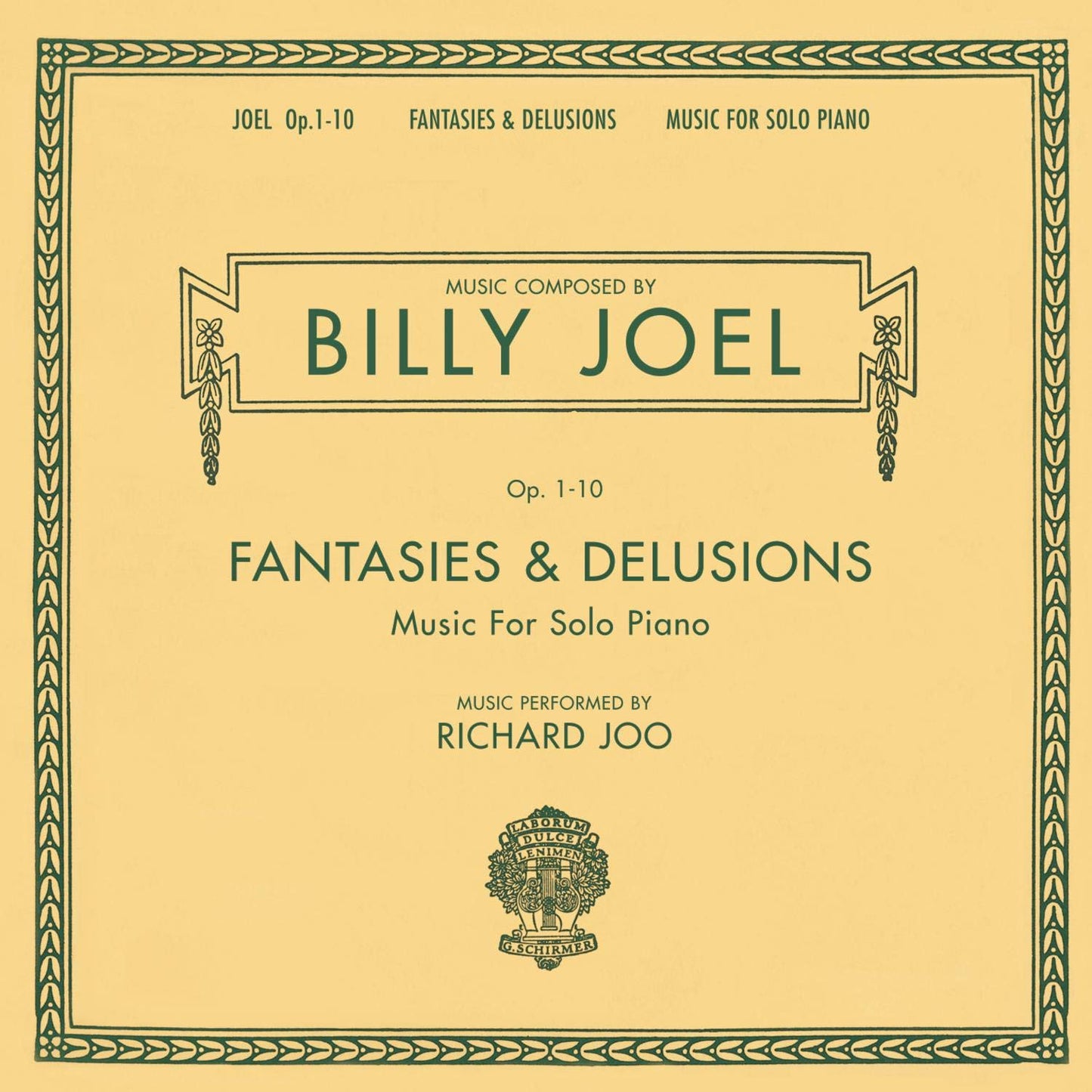 Billy Joel: Fantasies & Delusions, Op. 1-10 - Music for Solo Piano - 9041