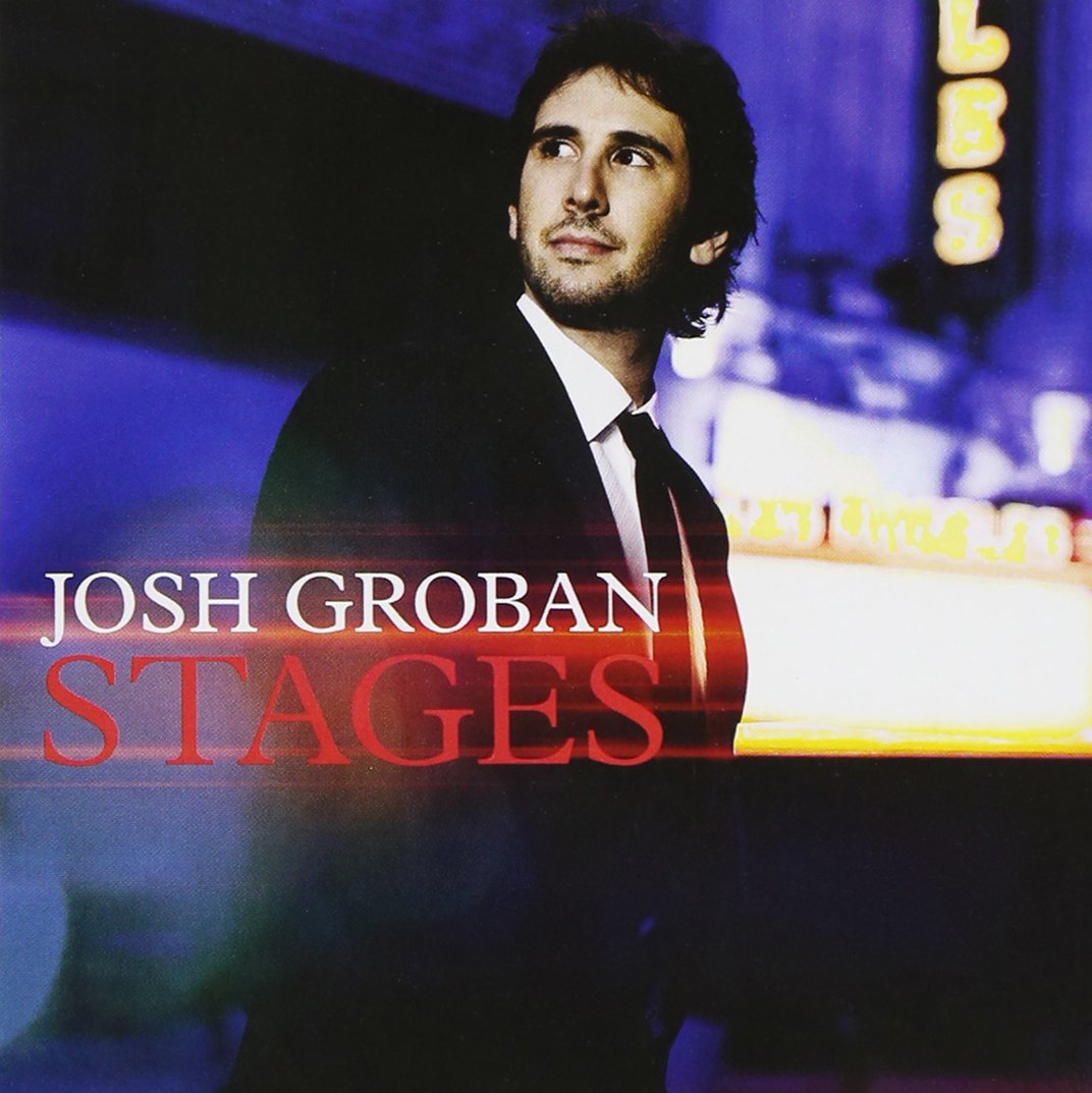 JOSH GROBAN - STAGES CD with 2 BONUS TRACKS (2015) - 9398