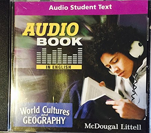 McDougal Littell Middle School World Cultures and Geography: Audio Book in English - 686