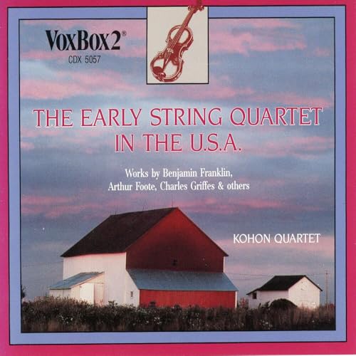 The Early String Quartet in the U.S.A. - 2864