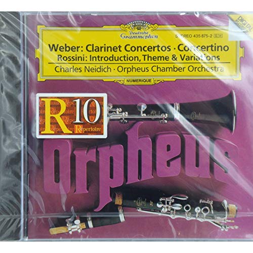 Weber: Clarinet Concertos - 7236