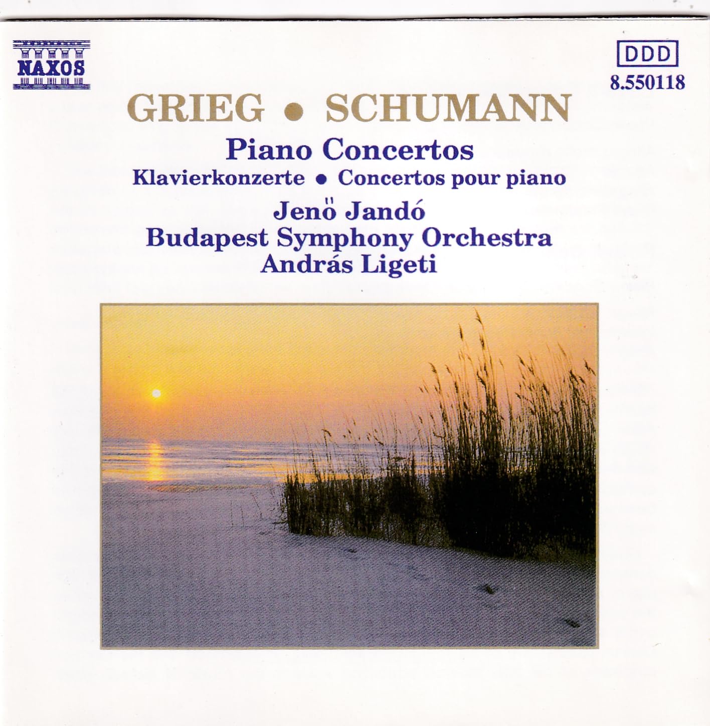 GRIEG Edward & SCHUMANN Robert Concertos pour Piano - 5811
