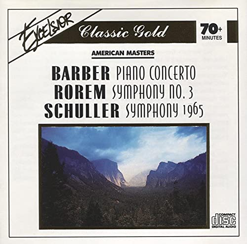 American Masters -Rorem,Barber, Schuller - 3909