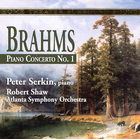 Brahms - Piano Concerto No. 1 in D minor Op. 15 - Peter Serkin, Robert Shaw with the Atlanta Symphony Orchestra - 7191