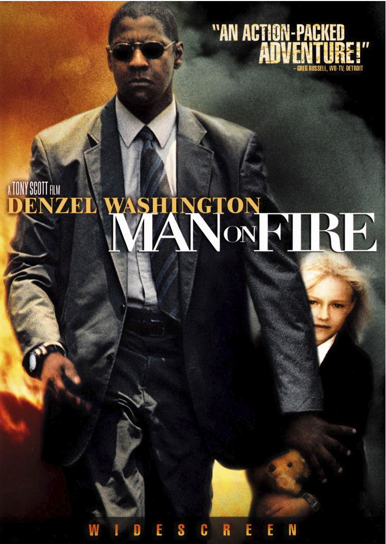 Man On Fire [DVD] Widescreen Denzel Wasington - 2946
