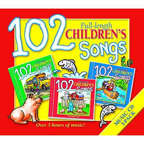 102 Children's Songs, 3 CD Pack - 8967