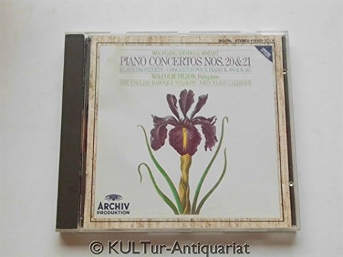 Mozart Piano Concertos Nos 20 & 21: Malcolm Bilson: English Baroque: Gardiner - 2683