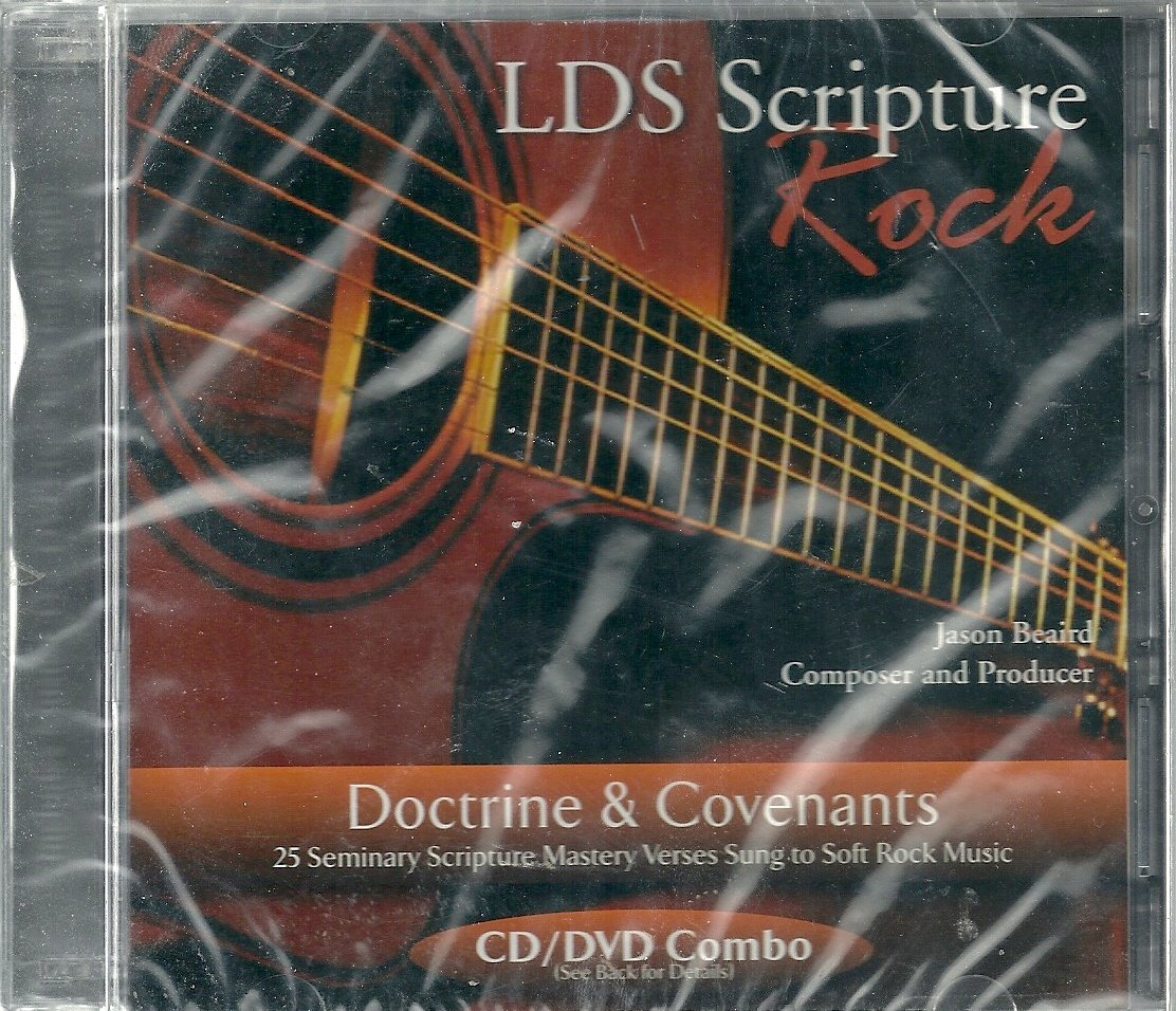 LDS SCRIPTURE ROCK Doctrine and Covenants CD/DVD combo - 2234